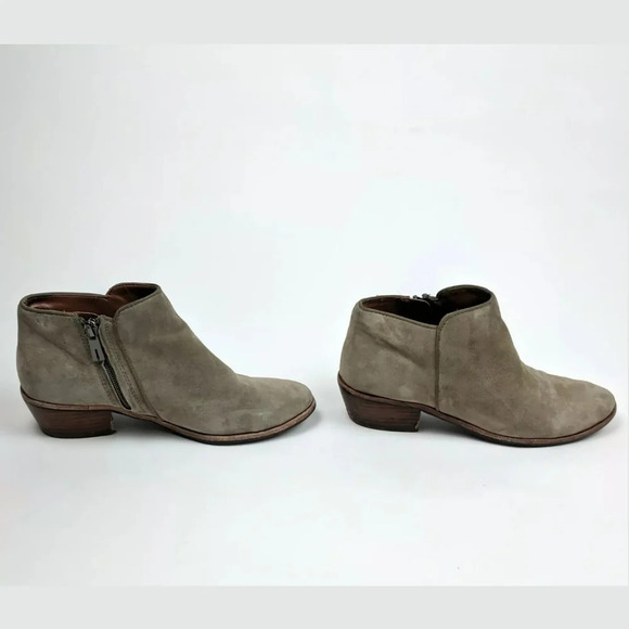 Sam Edelman Petty Ankle Chelsea Boots Booties Suede Suede Classic - Picture 6 of 8